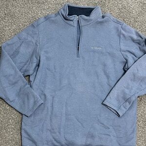 Columbia Men's Zip-Up Sweater in Blue